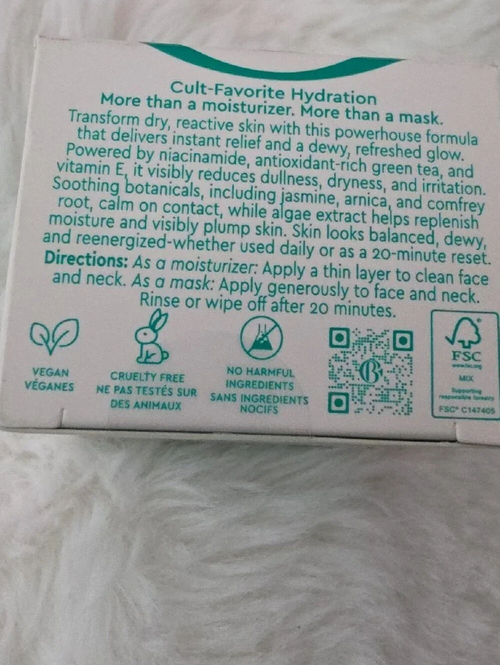 Deep Moisture Mask